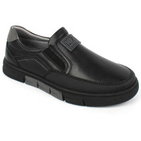 Полуботинки для мальчика (Antilopa) черные верх-искусственная кожа подкладка-искусственная кожа размер 32-37 арт.AL 7400