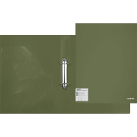 Папка на 2-х кольцах А4 35мм D-30мм пл. 0,65мм фисташковая Marandi deVENTE с внут.карманом арт.30812