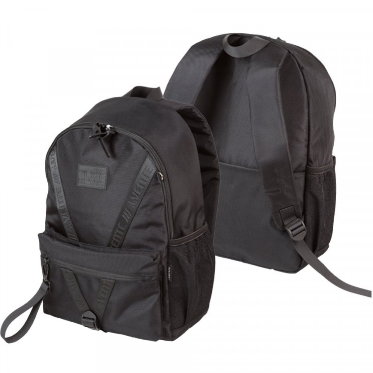 Рюкзак для мальчика (deVENTE) TOTAL BLACK 44x31x20 см арт.7032592
