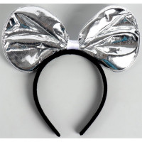 Ободок "Бант" цв.серебро арт.4311264