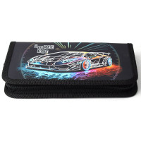 Пенал 1 отделение (Оникс) ПКК 03-12 Smart car 190х90мм ламинированный картон 3D-фольга