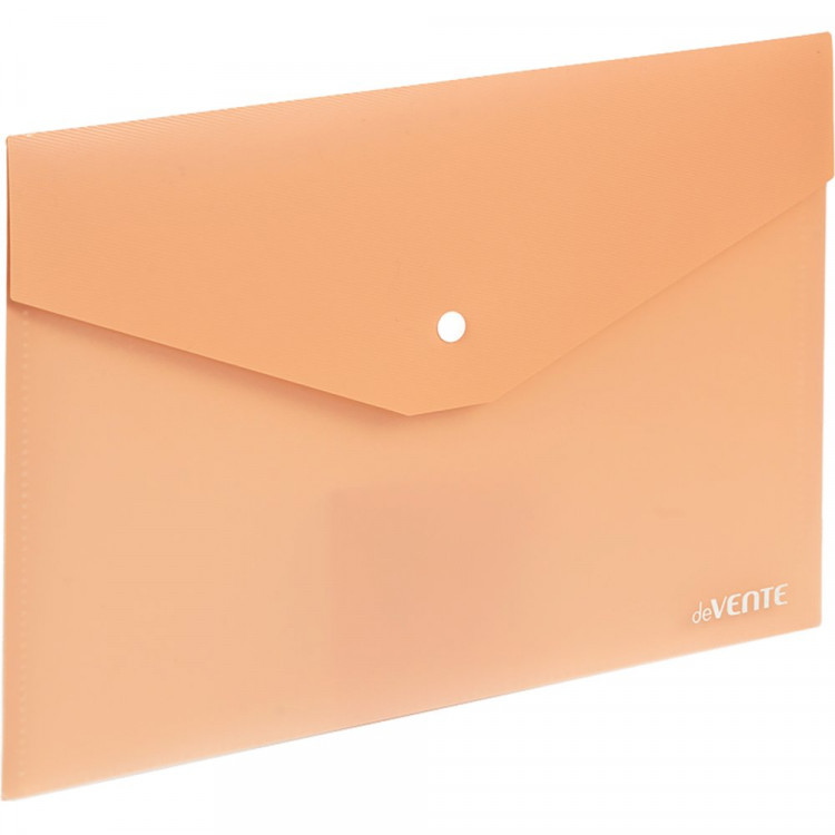 Папка-конверт на кнопке А4(235*330) 350мкм deVENTE sigNATURE, розовая арт.3072509 (Ст.10/120)