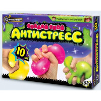 Набор для проведения опытов (IQ эксперимент) Создай свой антистресс 10шт арт.TG01-EXS10-RU