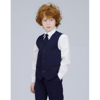 0Жилет для мальчика (S&S) арт.ЖЛ-01/02 размерный ряд 30/122-44/164 цвет синий