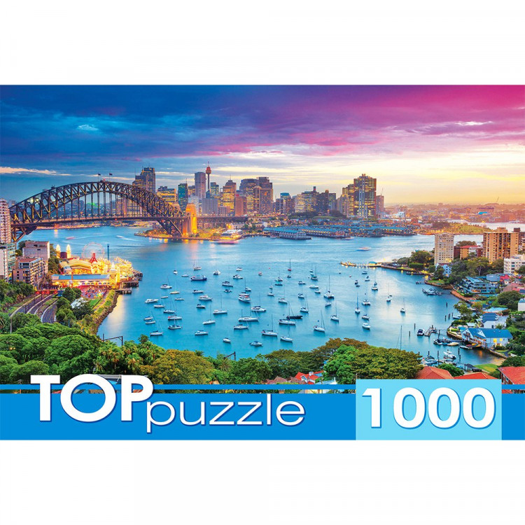 Пазл 1000 элементов TOPpuzzle Австралия Сидней (РК) арт ГИТП1000-2156
