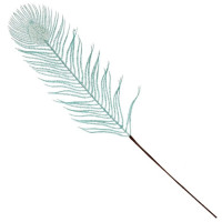 Украшение декоративное "Ветка. Перо пластик" 68см арт.762481