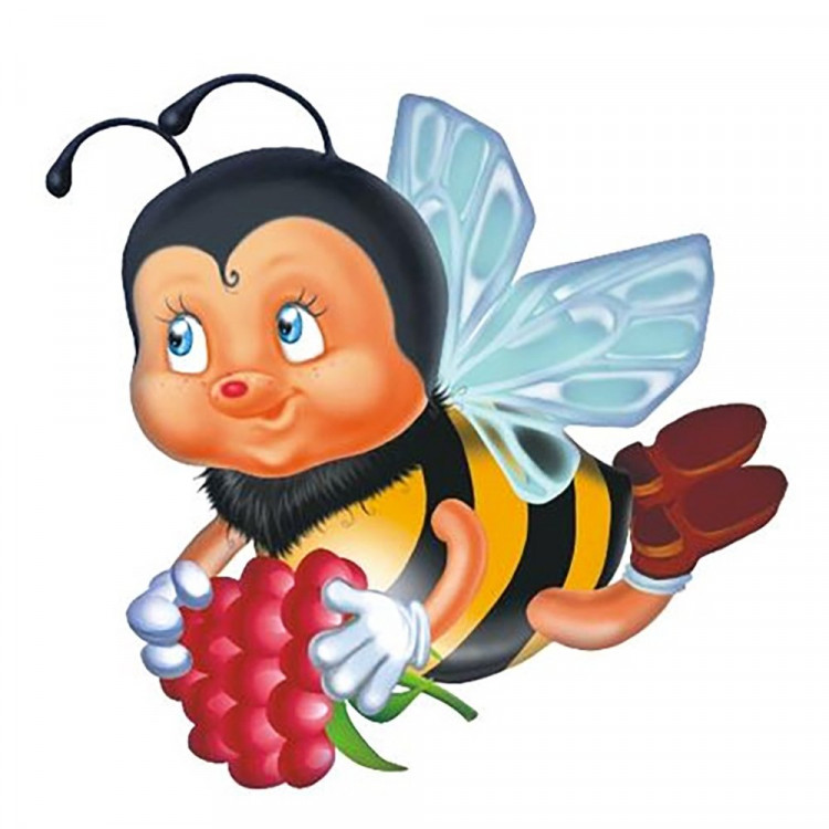 Украшение на скотче "Пчелка" арт.УС-036