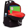 Рюкзак для мальчиков (Grizzly) арт RQL-219-4/1 черный 43×27×15см