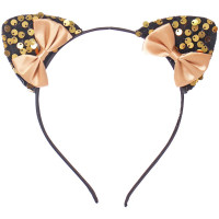 Ободок карнавальный "Милые бантики" цв.микс арт.776-473