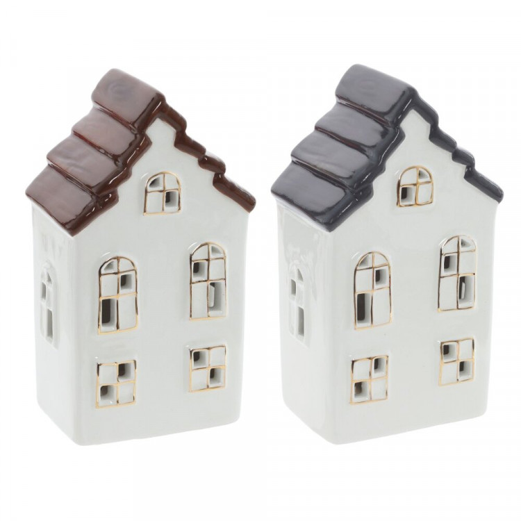 Статуэтка декоративная "Домик" 14см с подсветкой арт.821526