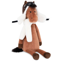 Игрушка мягкая 35см Конь Авиатор арт.2613/35