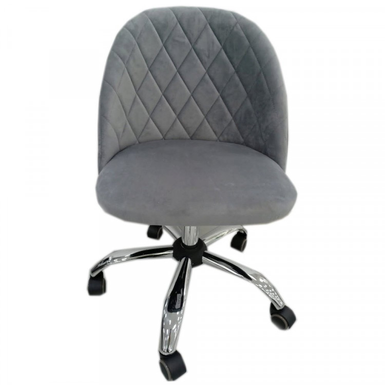 Кресло  офисное AV 248 б/п велюр,  серый 25