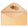 Открытка-конверт Без надписи арт.075064