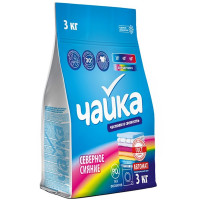 стиральный порошок Чайка 3кг автомат для цветного Северное сияние (Ст.1)