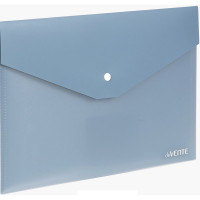 Папка-конверт на кнопке А4(235*330) 350мкм deVENTE sigNATURE, синяя арт.3072511 (Ст.10/120)