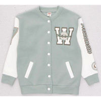 Бомбер для девочки (DMB) артикул 9615 р.28/104-32/128 цвет минт