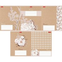 Тетрадь 18 листов линия (Hatber) Нежность ассорти арт 18Т5В2