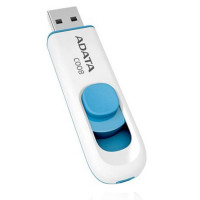 Флеш диск 16GB USB 2.0 A-DATA Classic C008, белый