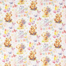 Бумага упаковочная глянцевая 70*100см Мишки арт.WP-114553-TB