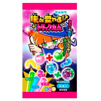 Жев. резинка Marukawa 10гр Волшебница (персик, яблоко, виноград, содовая) (Ст.20)