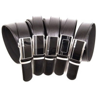 Ремень мужской цвет черный (100-120см) арт.935048-0001/935050-0001