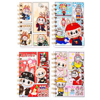 Блокнот А6 мягкая обложка на гребне 65 листов (Mazari) Зубастик ассорти арт.M-3283