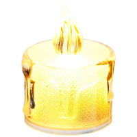 Свеча LED на батарейках (3*LR54) 3,5*5см  арт.804993 (Ст.24)