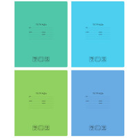 Тетрадь 12 листов косая линия (BG) Отличная в ассортименте арт Т5ск12 11759