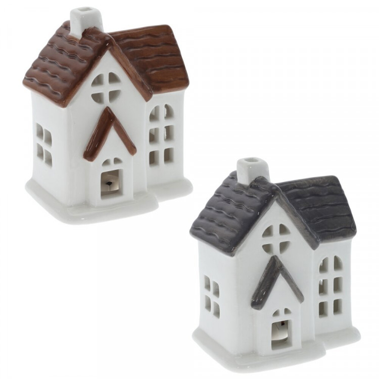 Статуэтка декоративная "Домик" 11см с подсветкой арт.821528