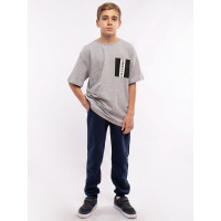 Брюки для мальчика BATIK артикул 049_БП23 размер 34/134-48/176 цвет синий