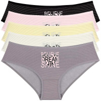 Трусы для девочки арт.501274B размер 40/164-170 (14/15) цвет ассорти 100% хлопок