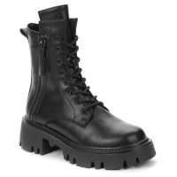 Ботинки для девочки (BETSY) черный верх-искусственная кожа подкладка - байка артикул 938333/07-01