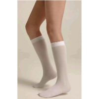 Гольфы полиамид арт.PRINCESS 90% полиамид 10% эластан цвет белый (CONTE)
