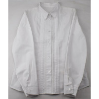 Блузка для девочки (Топтышка) длинный рукав цвет белый арт.5274 размерный ряд 34/134-42/158