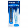 Ручка шариковая Pensan Global не прозрачный корпус, синяя 0,5мм арт.2221-1BLUE (Ст.12)