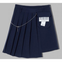 Юбка для девочки (Делорас) арт.Q63084 размер 34/134-44/164 цвет синий