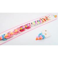 Резинка для волос 02 штуки набор артикул ААА-30 мороженное