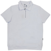 Поло для мальчика (Делорас) короткий рукав цвет белый арт.Z71328S размер 34/134-46/170