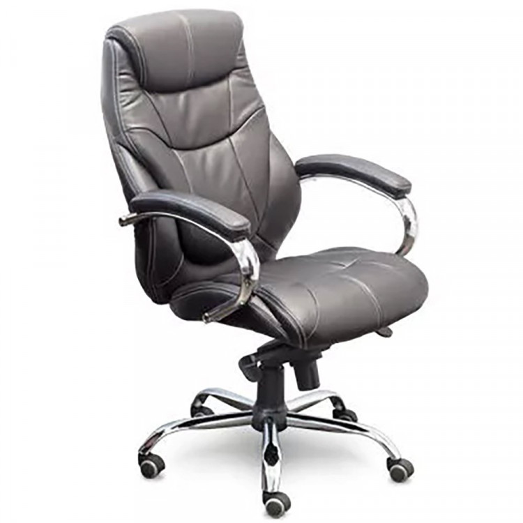 Кресло для руководителя пластик/эко-кожа ДАКОТА люкс (TR-221/CH-251) черный