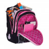 Рюкзак для девочки школьный (Grizzly) арт.RG-967-1 фламинго 28х41х20 см