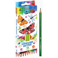 Карандаши цветные (deVENTE) Cosmo 18 цветов 2М 2,8мм арт.5023303