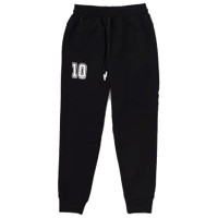 Брюки спортивные для мальчика арт.DMB 4973 размер 34/134-44/164 трикотажные цвет черный