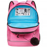 Рюкзак для девочек школьный (Grizzly) арт.RG-663-2/2 розовый 28х38х18 см