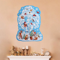 Украшение-панно "Зимнее дерево" 35*41см арт.9278005