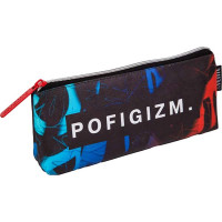 Пенал-косметичка 1 отделение кожзам (deVente) Pofigizm 210x80x35мм арт.7026404