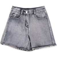 Шорты для девочки артикул Deloras 22535 размер 34/134-44/164 цвет темно-серый