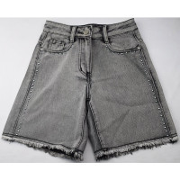 Шорты для девочки артикул Deloras 22535 размер 34/134-44/164 цвет темно-серый