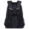 Рюкзак для мальчиков (Grizzly) арт RU-030-31/2 черный-салатовый 32х45х23 см