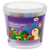 Тесто для лепки 7 цветов по 30 грамм Малыш (ГАММА) пластиковый стакан арт.281025_07