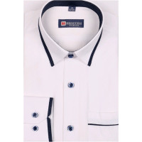 Сорочка детская приталенная длинный рукав размерный ряд 29/116-122-36/158-164 цвет белый Brostem арт.DS2A79-2d**